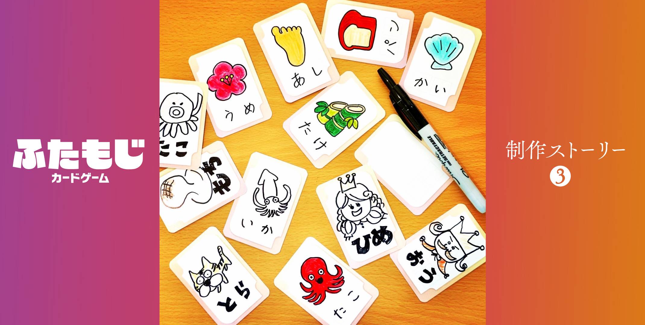 制作ストーリー3 「二文字ローラー大作戦！」