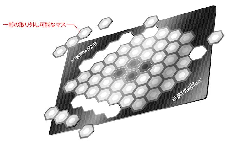 「CUATRO×QUATTRO-Bee」のオリジナルアクリル盤面