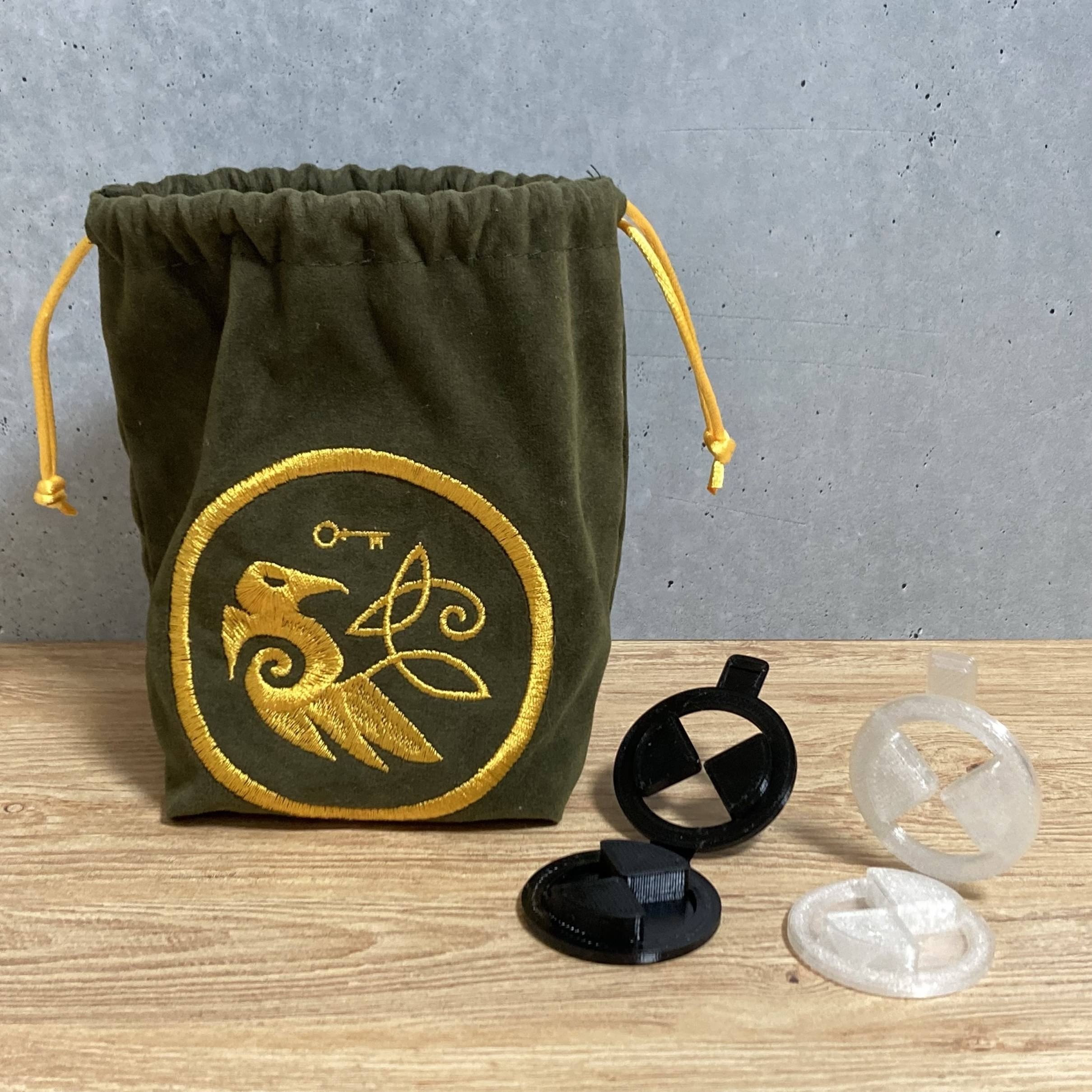 【土 E31】ボドゲ付属の袋を立たせる「バッグスタンド」販売