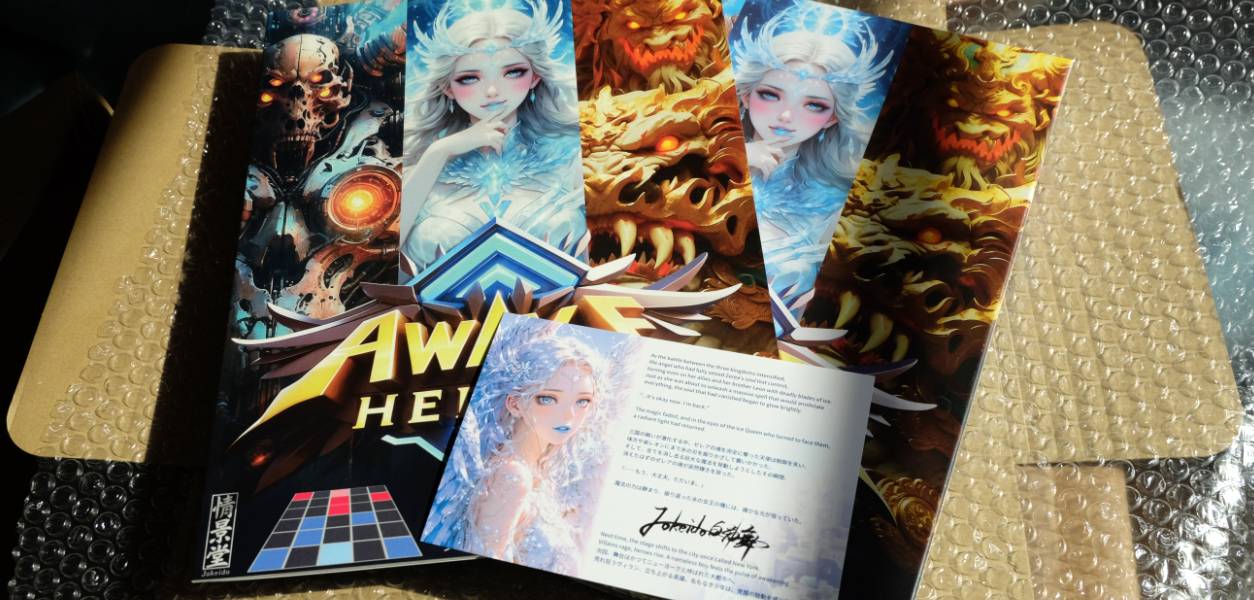 「AWAKE HEROES」の商品を発送いたしました。