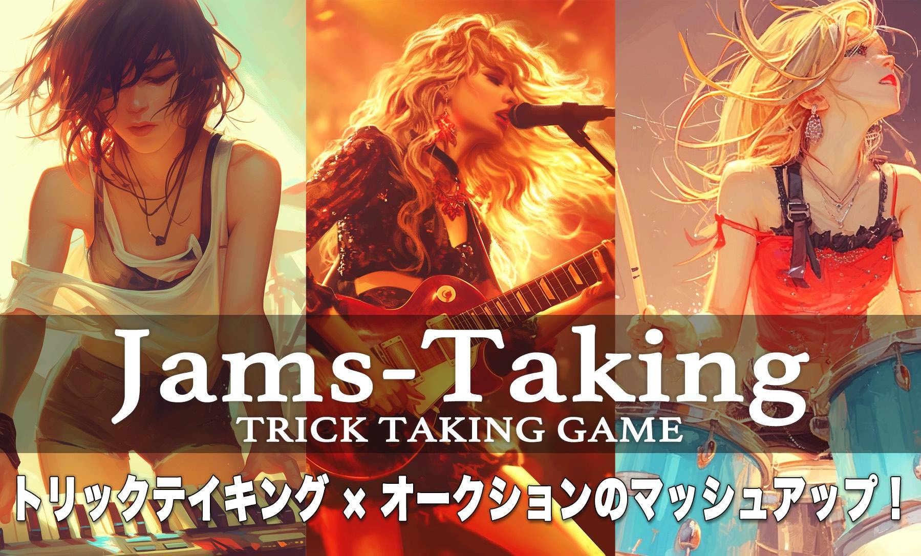 Jams-Taking(ジャムズテイキング） | 『ゲームマーケット』公式サイト