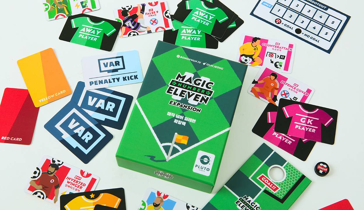 エッセン・シュピールで完売したサッカーゲームが拡張版とともに帰ってきました。