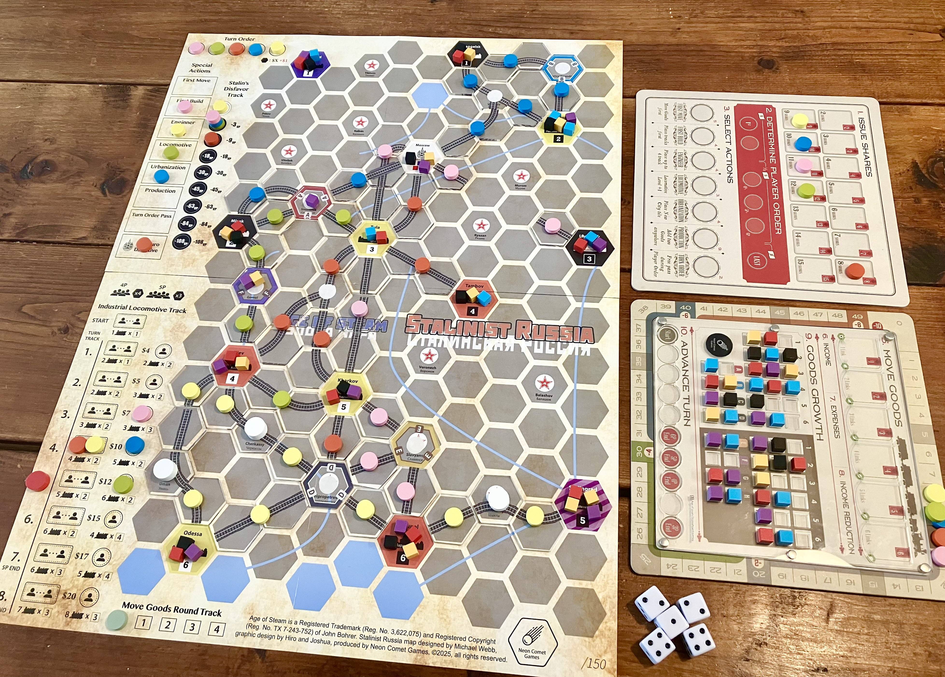 ボードゲーム 蒸気の時代 まとめ売り 蒸気の時代 完全日本語版 【公式 
