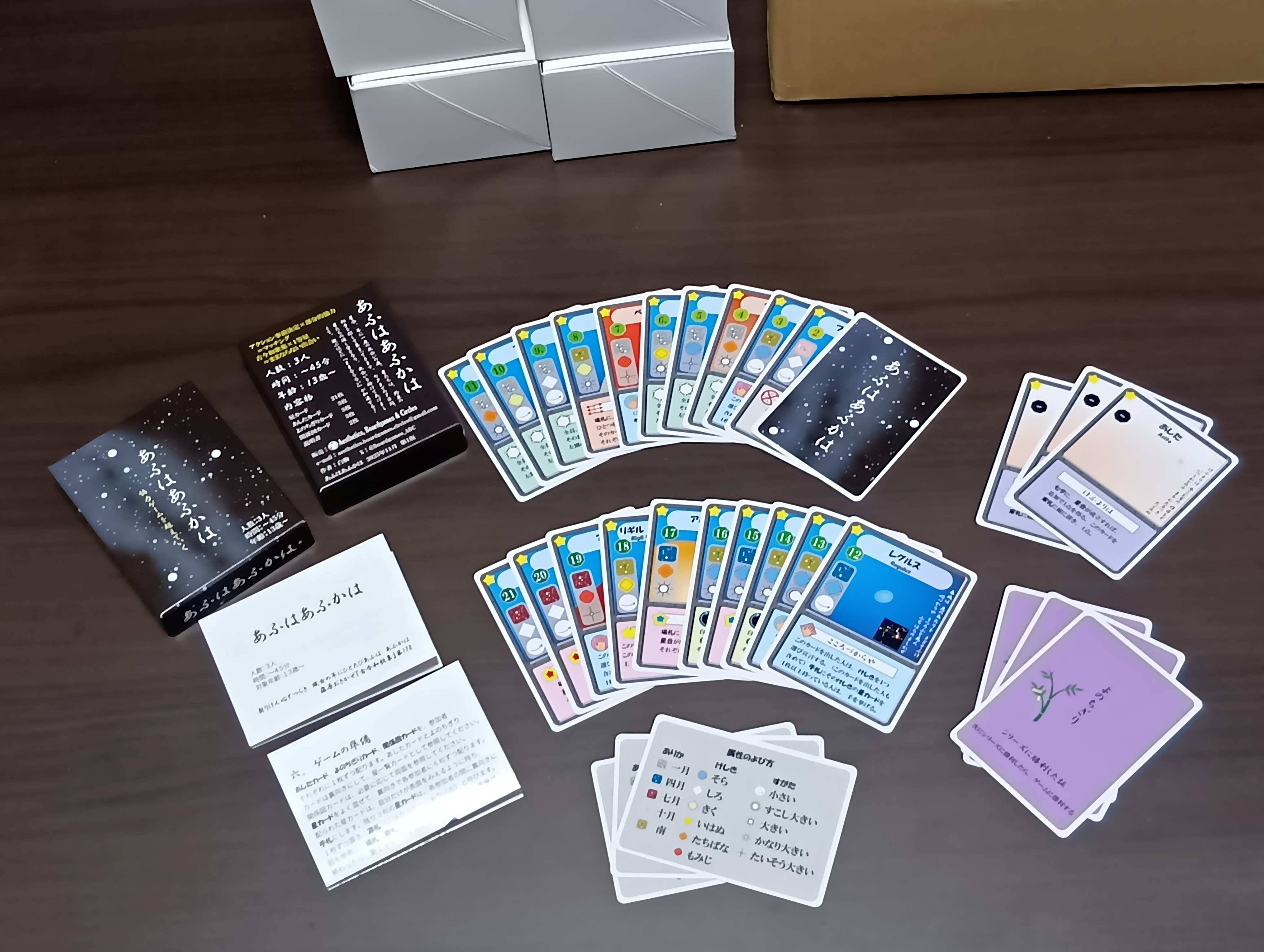 『あふはあふかは』試遊会スケジュール