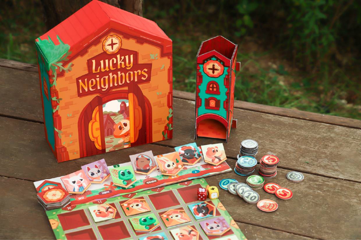 ラッキーネイバーズ | 『ゲームマーケット』公式サイト | 国内最大規模のアナログゲーム・ テーブルゲーム・ボードゲーム イベント