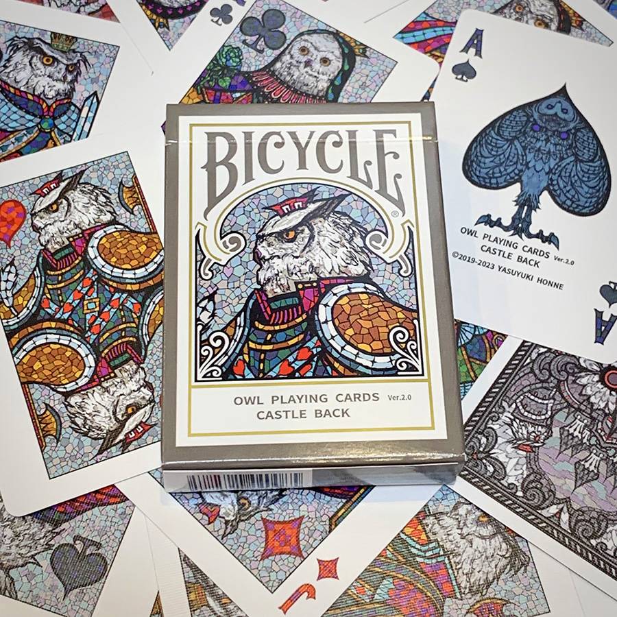 Bicycle Owl Playing Cards (Ver.2.0)Castle Back (トランプ