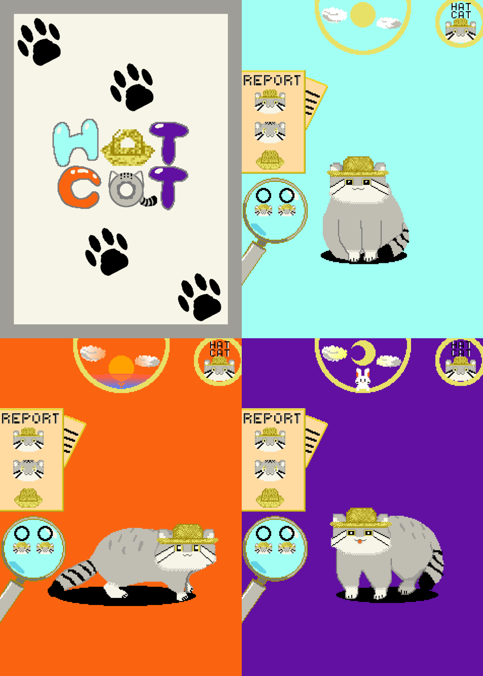 カード紹介①　Q16(11/22 1日目)　「HATCAT（はっときゃっと）」