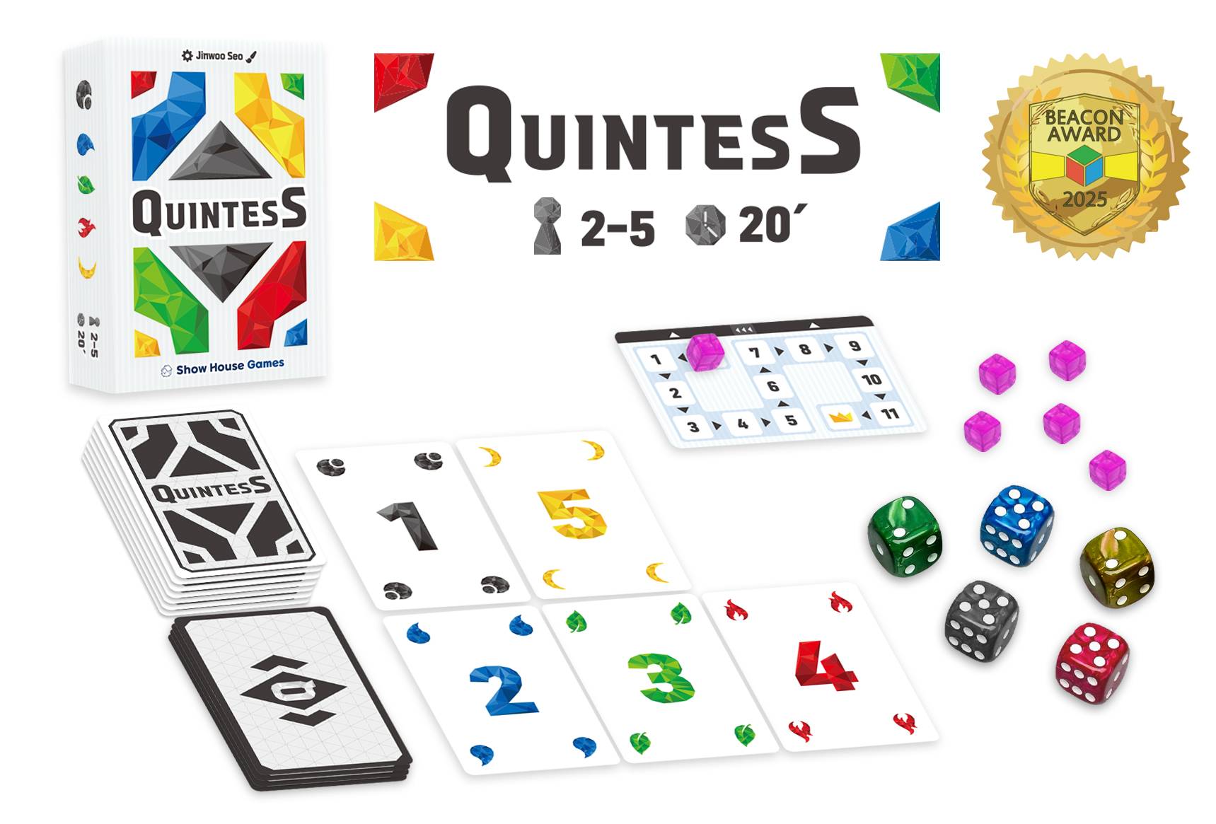 【土-P16】新作『クインテス』の遊び方