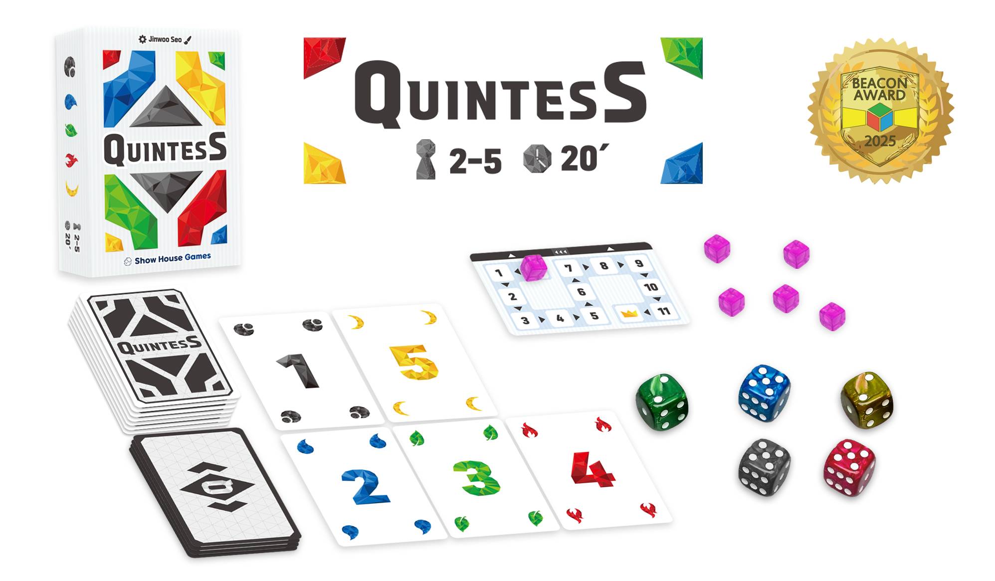 【土-P16】新作『クインテス』の遊び方