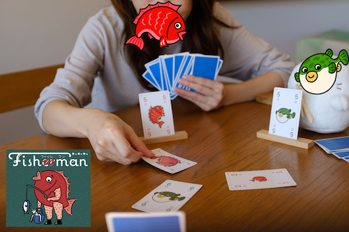 What is "Fishman"? It's Indian Poker x Trick-Taking!