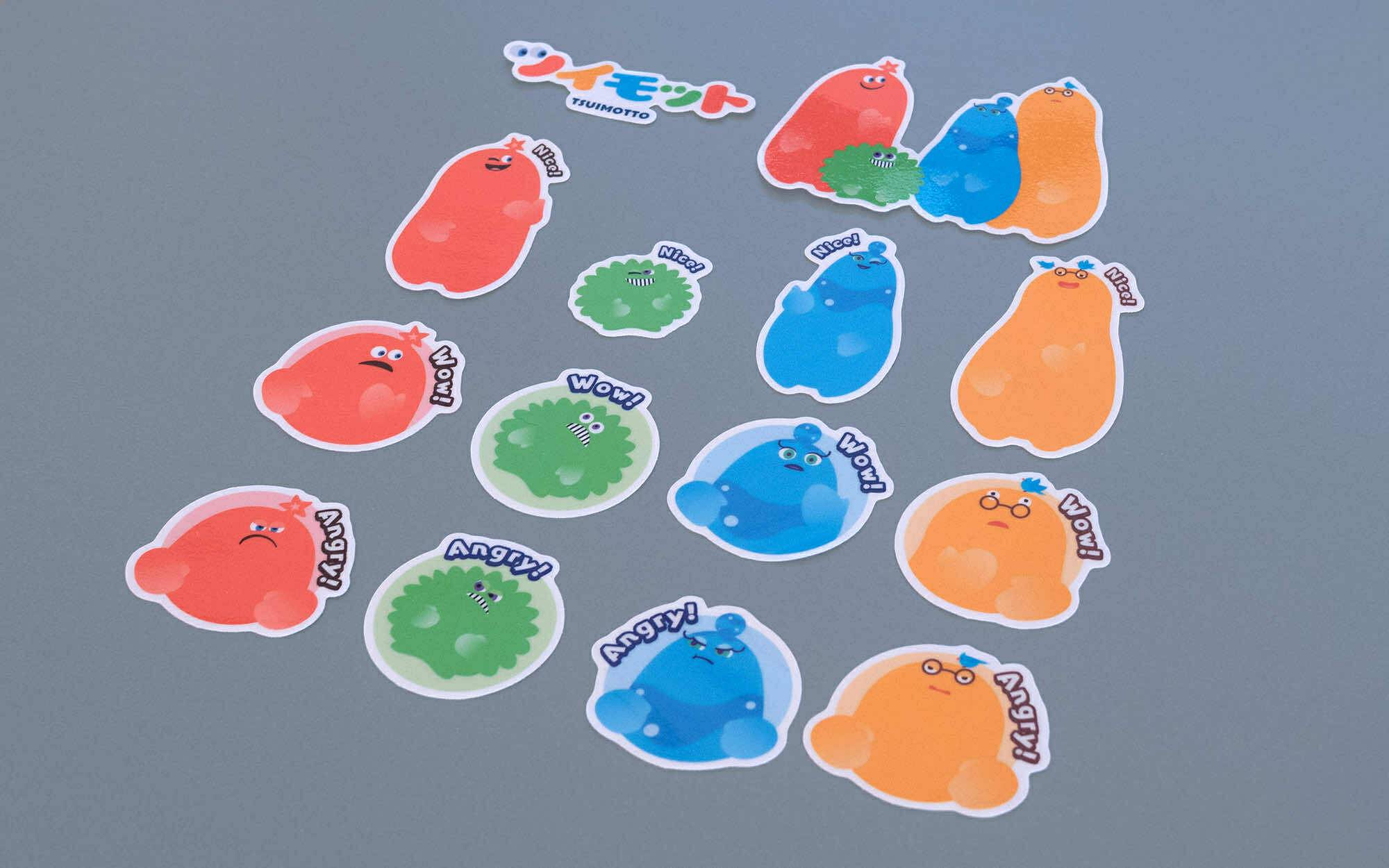 ツイモットステッカー完成！