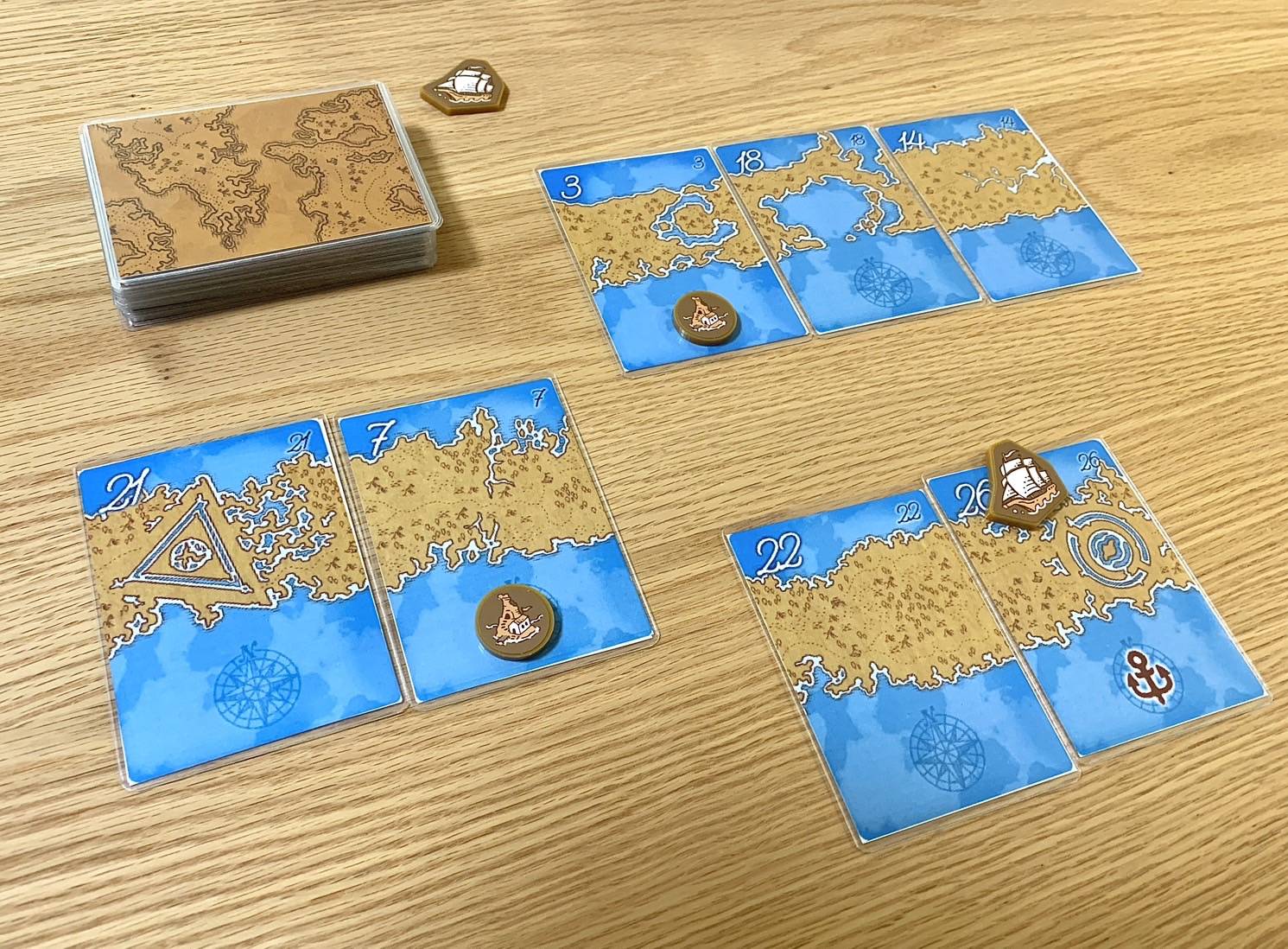 協力系セットコレクション！全員で協力して未知なる地図を繋げる！