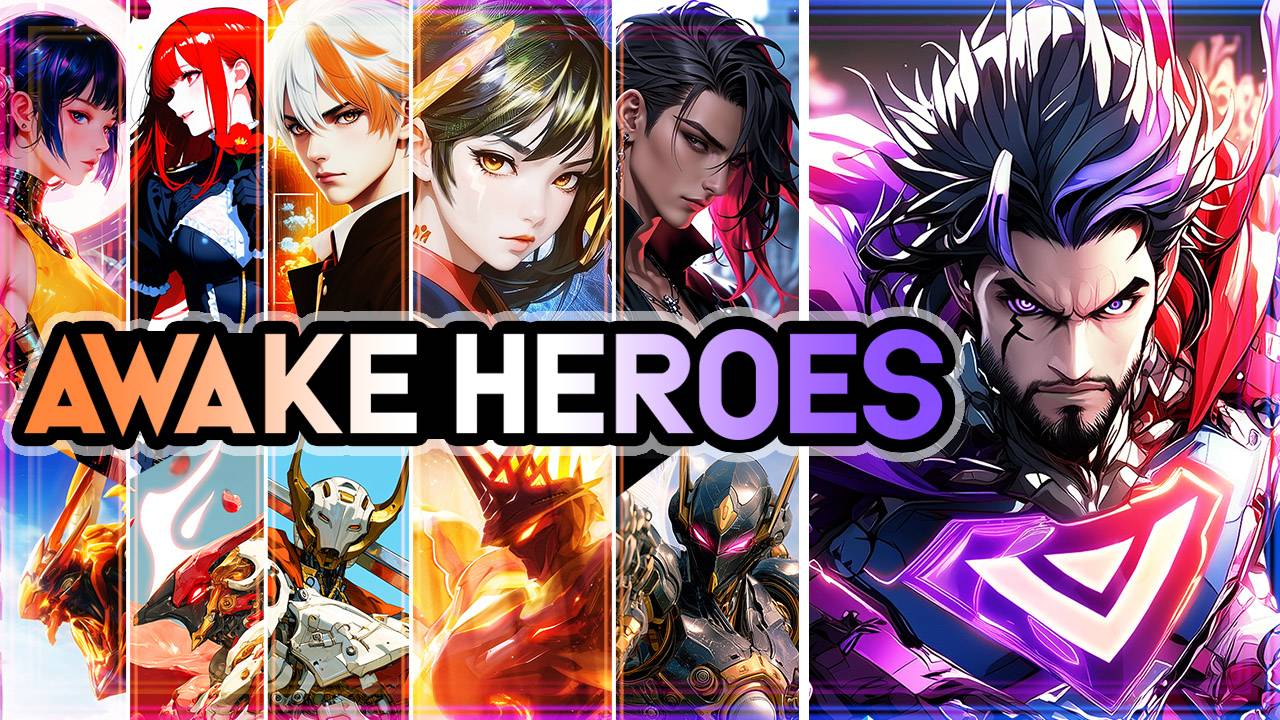 12/5発売！「アウェイクヒーローズvol.1＆vol.2」２作品をオンラインショップにてご購入いただけます。