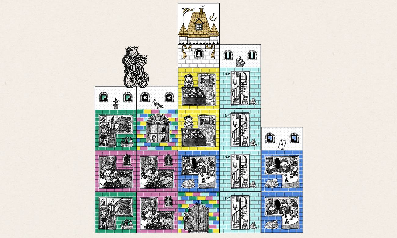 たくさんの家を建てた一日でした。