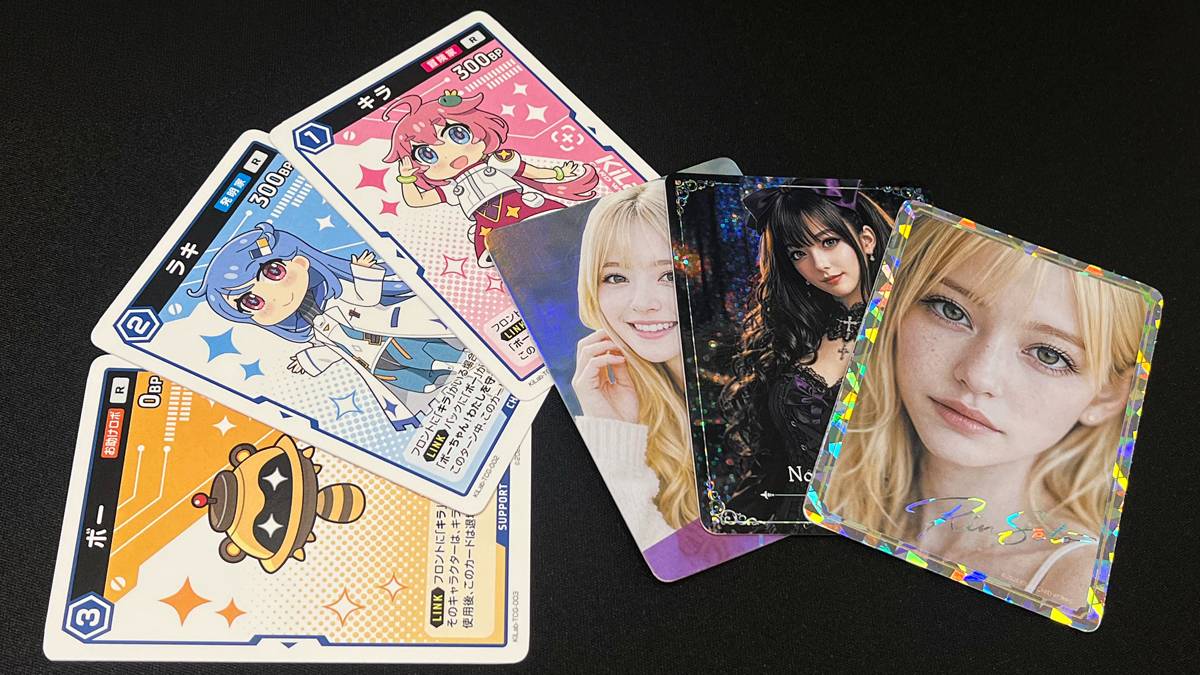 【キラボカードワークス】トレカサンプルのご紹介！