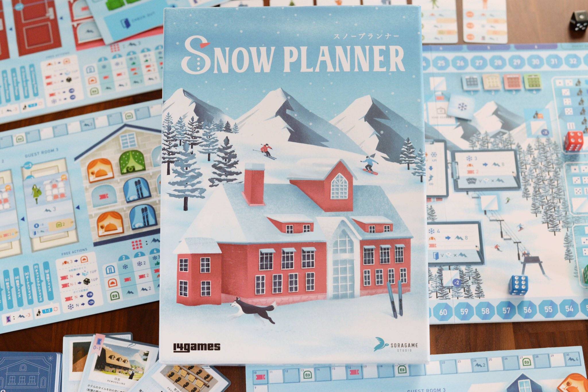 スノープランナー Snow planner | 『ゲームマーケット』公式サイト 