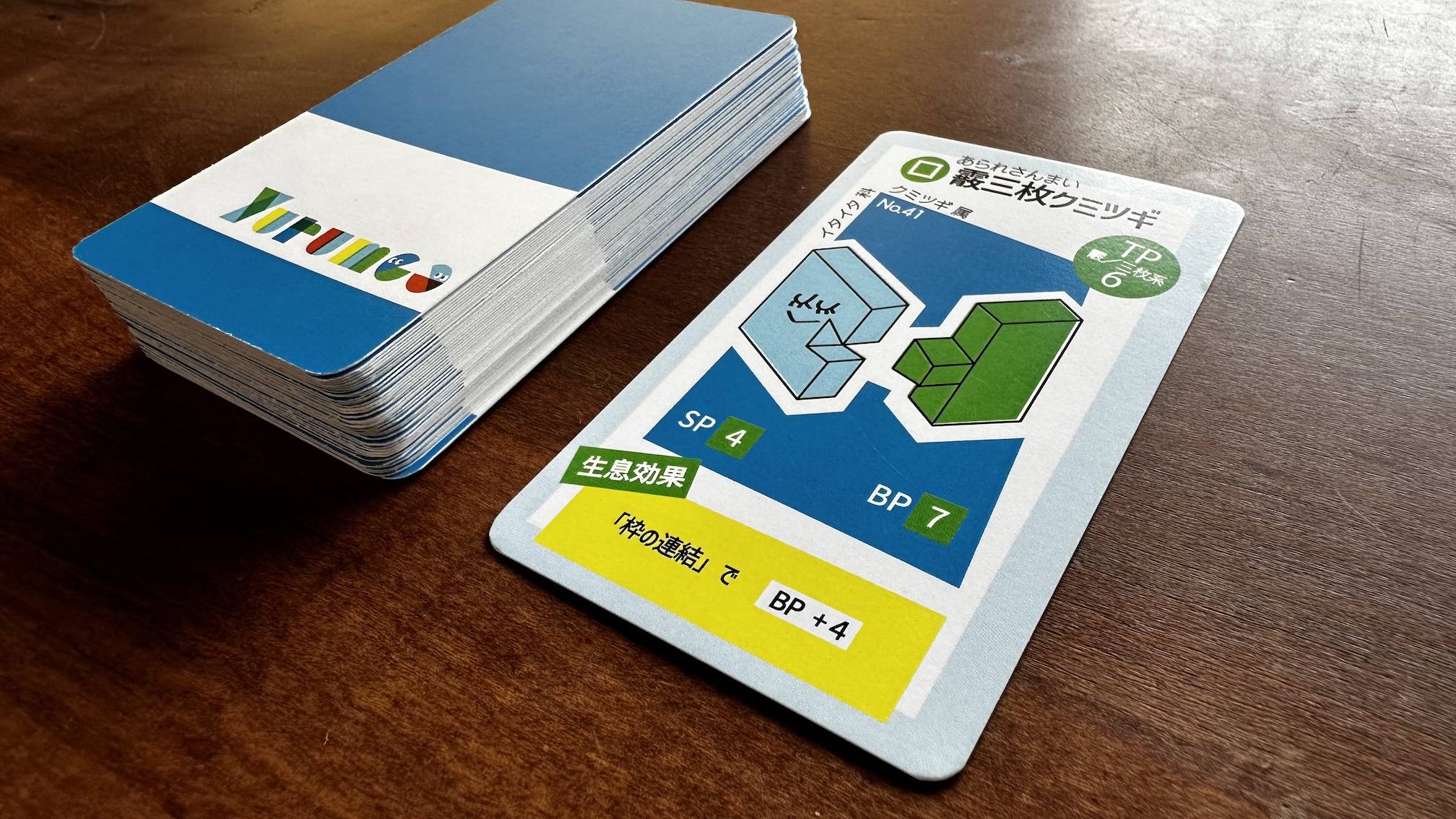 『Yurumee』コンポーネントあれこれ　キャラカード