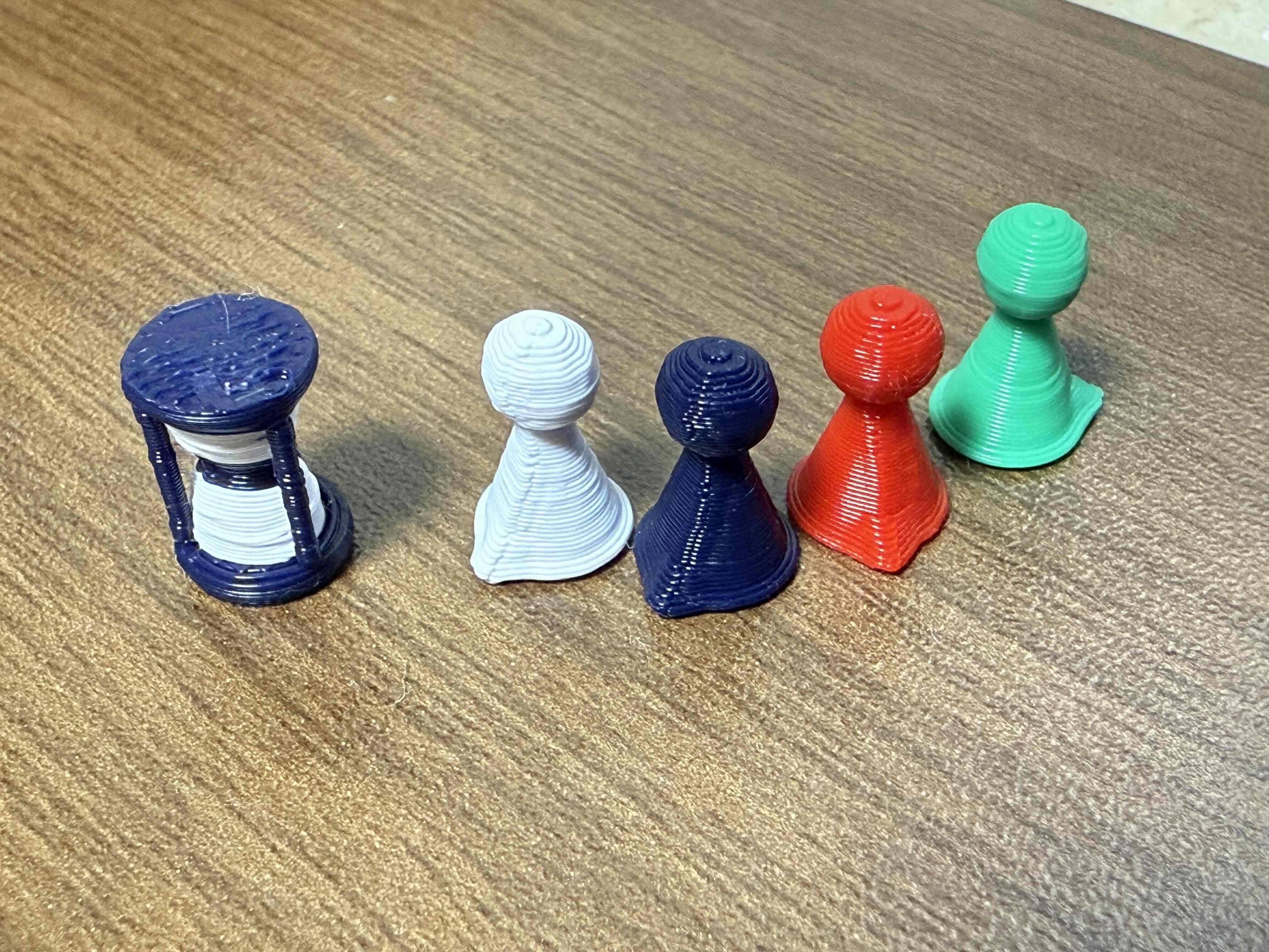 【5/24(日) T22】トタンぼろ屋根　３Dプリンタ製ミニ駒紹介