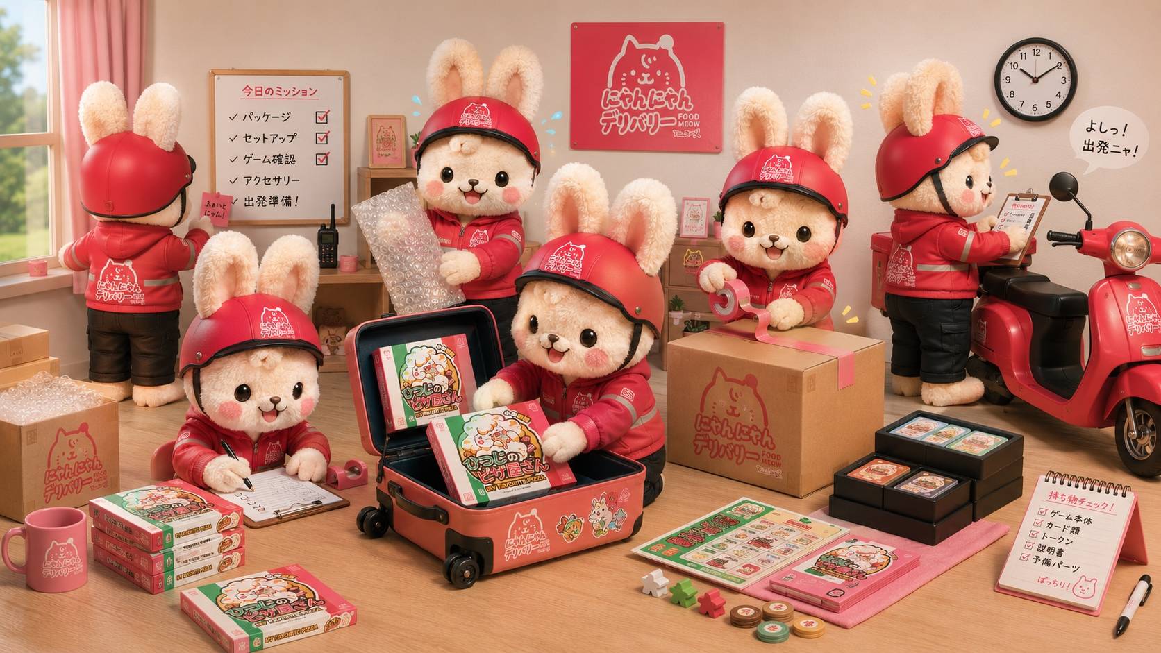 ゲムマ前の1週間が、どれくらい忙しいか知っていますか？