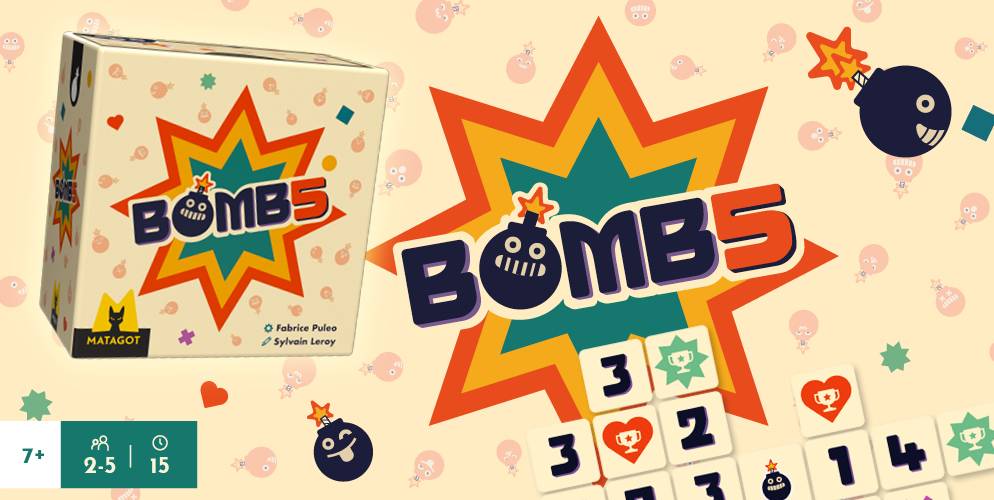 Bomb5｜ボム5 | 『ゲームマーケット』公式サイト | 国内最大規模のアナログゲーム・ テーブルゲーム・ボードゲーム イベント