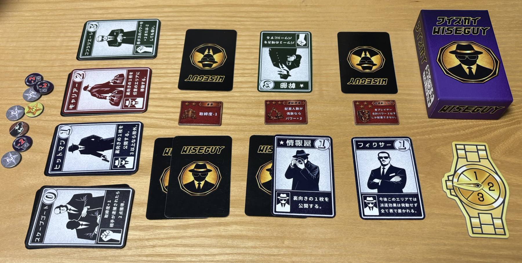 English Translation — 2-Player Mafia Battle Game "WISEGUY"