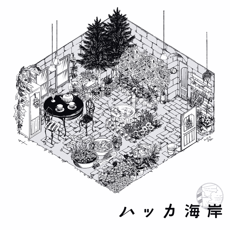 ハッカ海岸画像