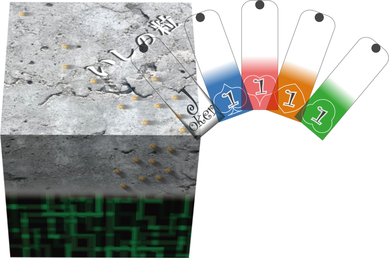 取り置き特典付き　『いしの粒』1人用ボードゲーム