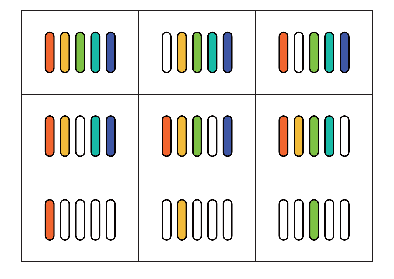 5つの条件による32通りの組み合わせ