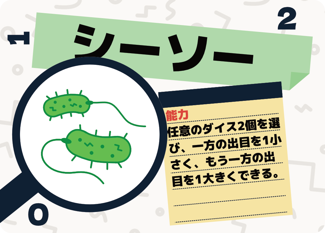 能力カード「シーソー」