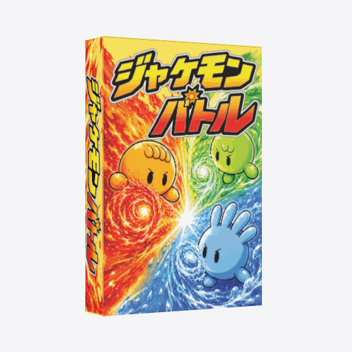 ジャケモンバトルのパッケージ