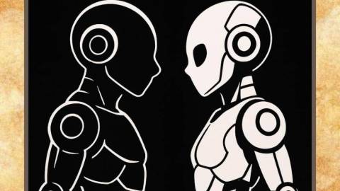 [白黒アンドロイド]