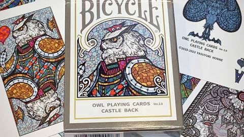[Bicycle Owl Playing Cards (Ver.2.0)Castle Back (トランプ ) ]