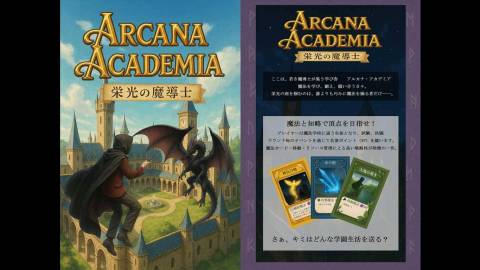 [アルカナ・アカデミア： 栄光の魔導士]