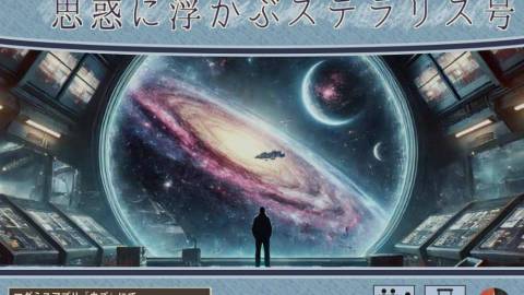 [思惑に浮かぶステラリス号]