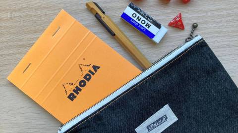 [Dokkoiポーチトレイ（尾州デニム）]