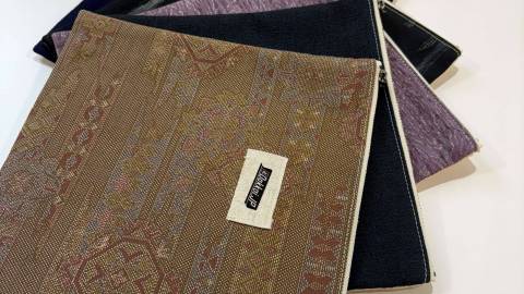 [Dokkoiポーチトレイ（着物のリユース）]