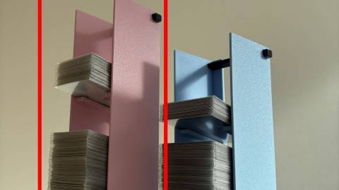 [組立式DokkoiカードホルダIS250 [二段：高さ250mm]]