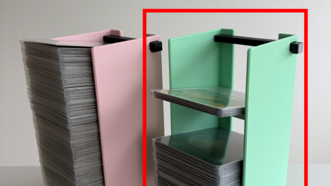 [組立式DokkoiカードホルダIS150 [二段：高さ150mm]]