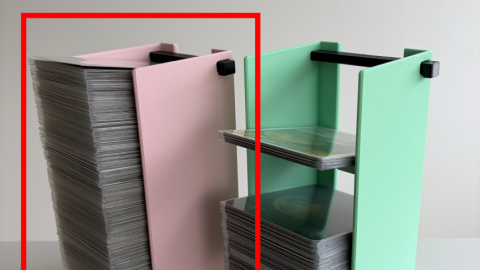 [組立式DokkoiカードホルダI150 [一段：高さ150mm]]