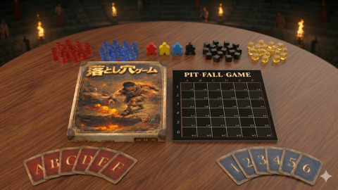 [PITFALL GAME 落とし穴ゲーム]