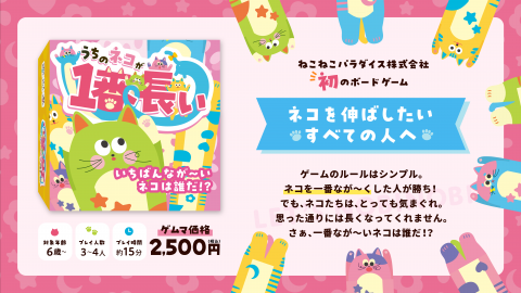 [うちのネコが1番長い]