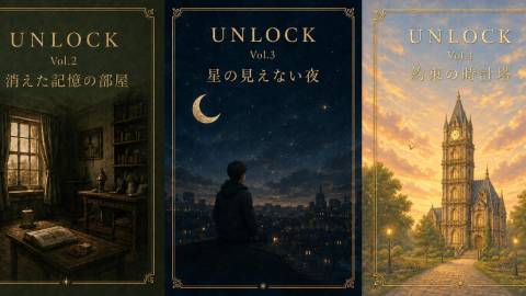 [【謎解き冊子】UNLOCK Vol.2～4]